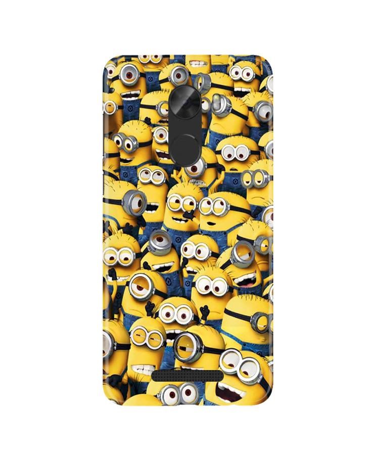 Minions Mobile Back Case for Gionee A1 Lite (Design - 126) Minions Case for Gionee A1 Lite (Design - 126)