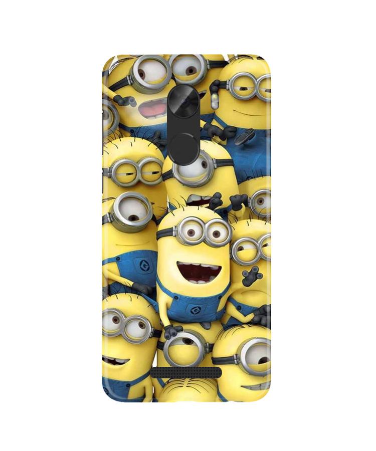 Minions Mobile Back Case for Gionee A1 Lite (Design - 127) Minions Case for Gionee A1 Lite (Design - 127)