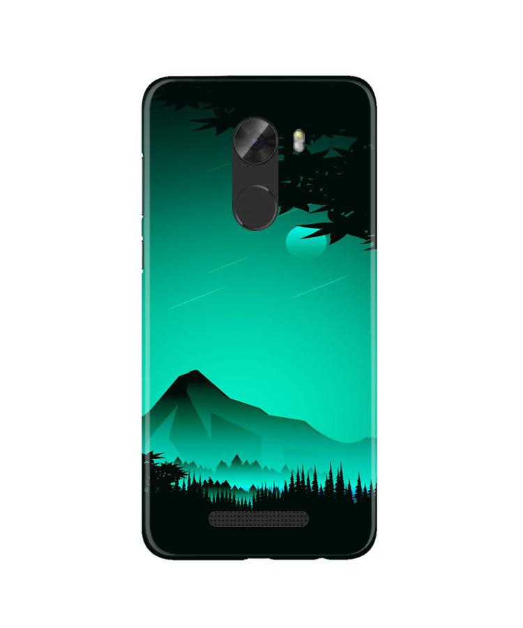 Moon Mountain Mobile Back Case for Gionee A1 Lite (Design - 204) Moon Mountain Case for Gionee A1 Lite (Design - 204)
