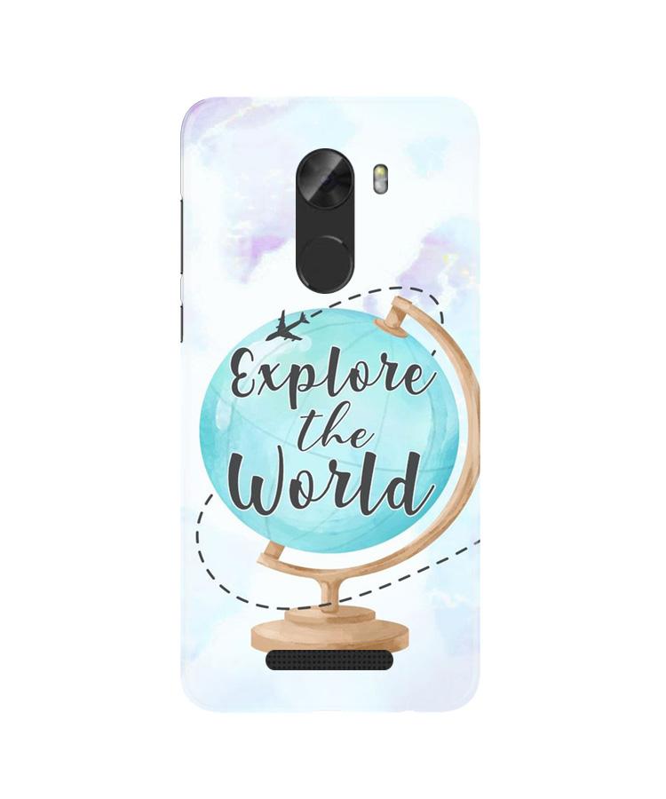 Explore the World Mobile Back Case for Gionee A1 Lite (Design - 207) Explore the World Case for Gionee A1 Lite (Design No. 207)
