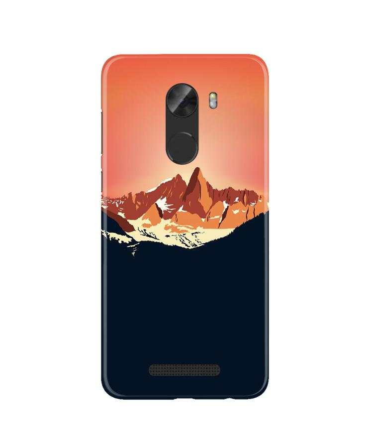Mountains Mobile Back Case for Gionee A1 Lite (Design - 227) Mountains Case for Gionee A1 Lite (Design No. 227)