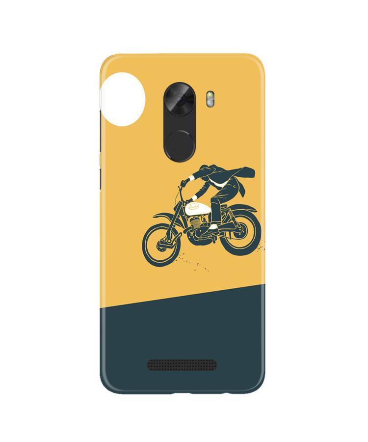 Bike Lovers Mobile Back Case for Gionee A1 Lite (Design - 256) Bike Lovers Case for Gionee A1 Lite (Design No. 256)