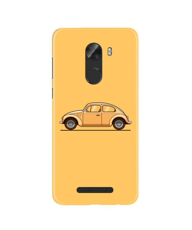Vintage Car Mobile Back Case for Gionee A1 Lite (Design - 262) Vintage Car Case for Gionee A1 Lite (Design No. 262)