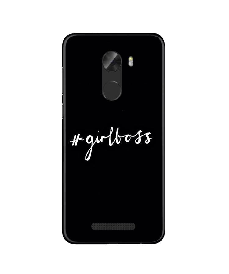#GirlBoss Mobile Back Case for Gionee A1 Lite (Design - 266) #GirlBoss Case for Gionee A1 Lite (Design No. 266)