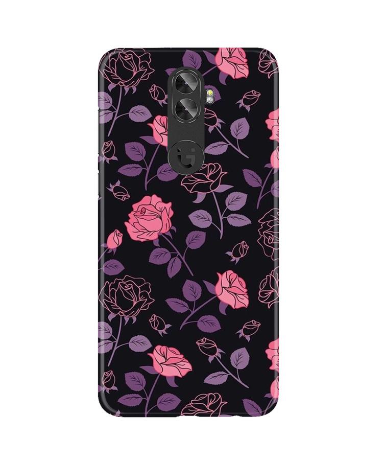 Rose Pattern Mobile Back Case for Gionee A1 Plus (Design - 2) Rose Pattern Case for Gionee A1 Plus