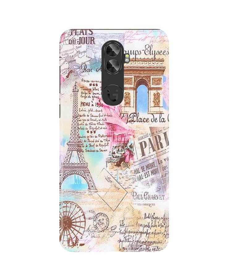 Paris Eiftel Tower Mobile Back Case for Gionee A1 Plus (Design - 54) Paris Eiftel Tower Case for Gionee A1 Plus