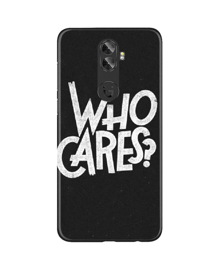 Who Cares Mobile Back Case for Gionee A1 Plus (Design - 94) Who Cares Case for Gionee A1 Plus
