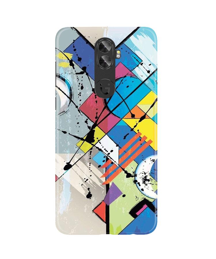 Modern Art Mobile Back Case for Gionee A1 Plus (Design - 235) Modern Art Case for Gionee A1 Plus (Design No. 235)