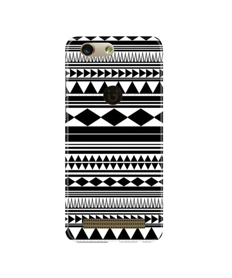 Black white Pattern Mobile Back Case for Gionee F103 Pro (Design - 5) Black white Pattern Case for Gionee F103 Pro