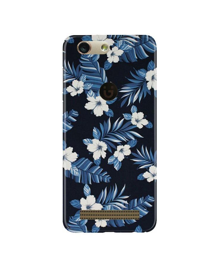 White flowers Blue Background2 Mobile Back Case for Gionee F103 Pro (Design - 15) White flowers Blue Background2 Case for Gionee F103 Pro