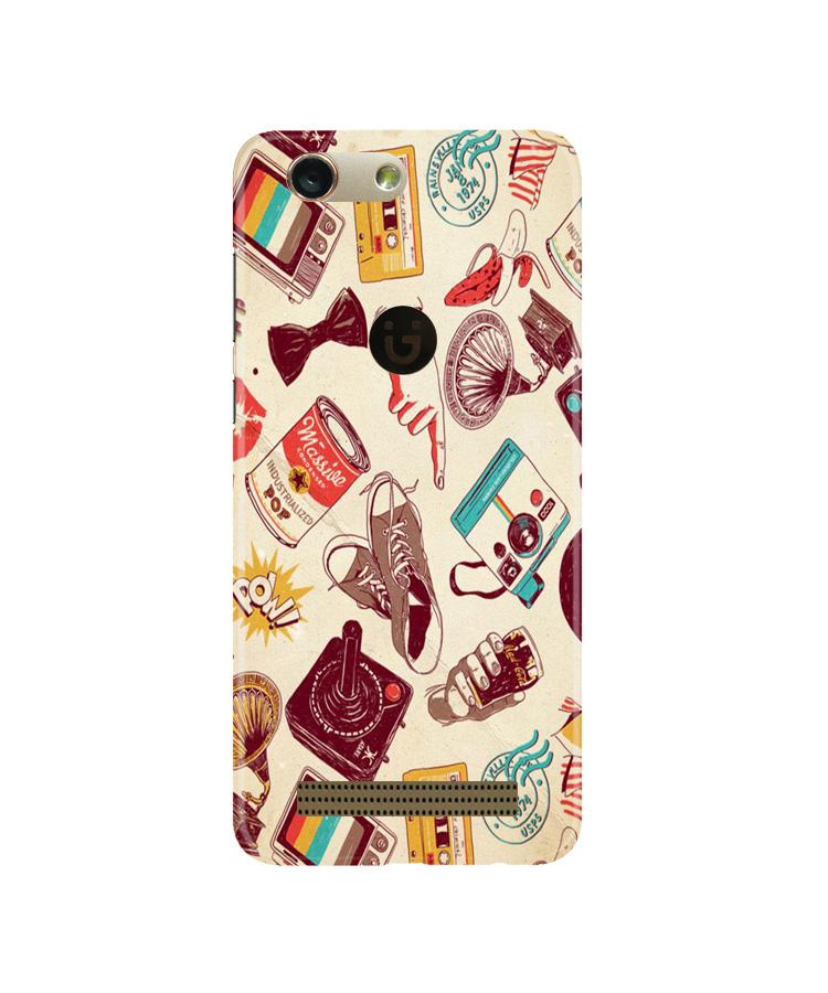 Vintage Mobile Back Case for Gionee F103 Pro (Design - 35) Vintage Case for Gionee F103 Pro