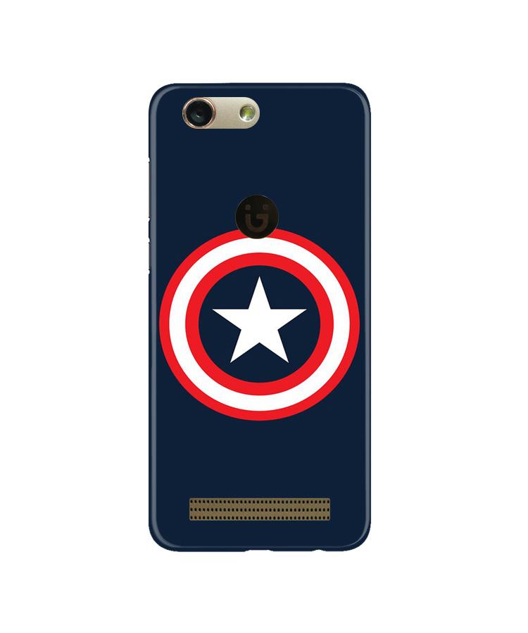 Captain America Mobile Back Case for Gionee F103 Pro (Design - 42) Captain America Case for Gionee F103 Pro