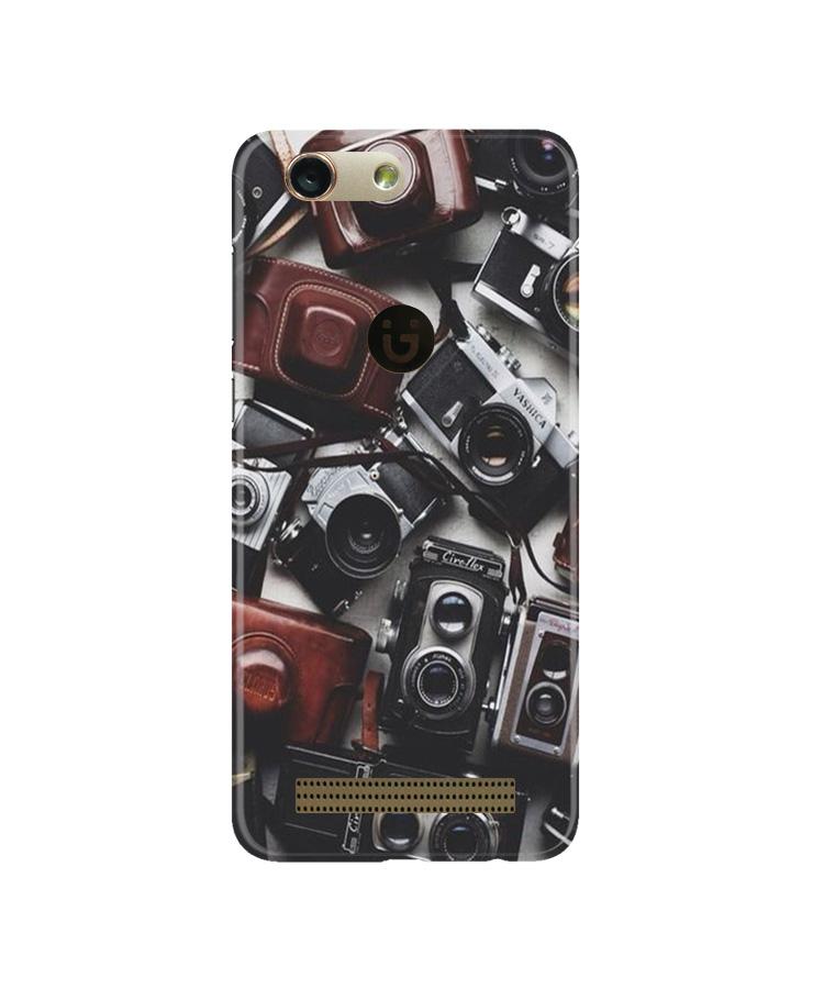 Cameras Mobile Back Case for Gionee F103 Pro (Design - 57) Cameras Case for Gionee F103 Pro