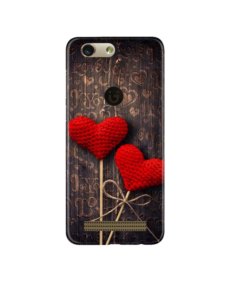 Red Hearts Mobile Back Case for Gionee F103 Pro (Design - 80) Red Hearts Case for Gionee F103 Pro