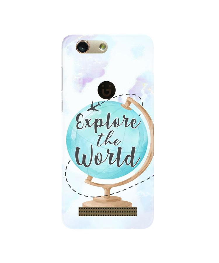 Explore the World Mobile Back Case for Gionee F103 Pro (Design - 207) Explore the World Case for Gionee F103 Pro (Design No. 207)