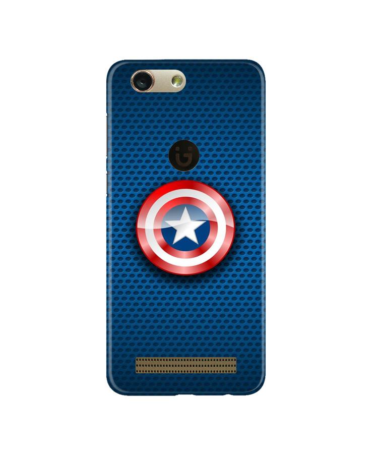 Captain America Shield Mobile Back Case for Gionee F103 Pro (Design - 253) Captain America Shield Case for Gionee F103 Pro (Design No. 253)
