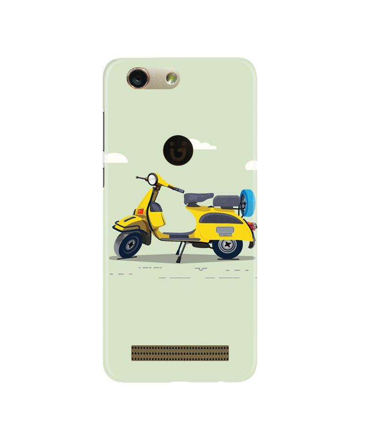 Vintage Scooter Mobile Back Case for Gionee F103 Pro (Design - 260) Vintage Scooter Case for Gionee F103 Pro (Design No. 260)