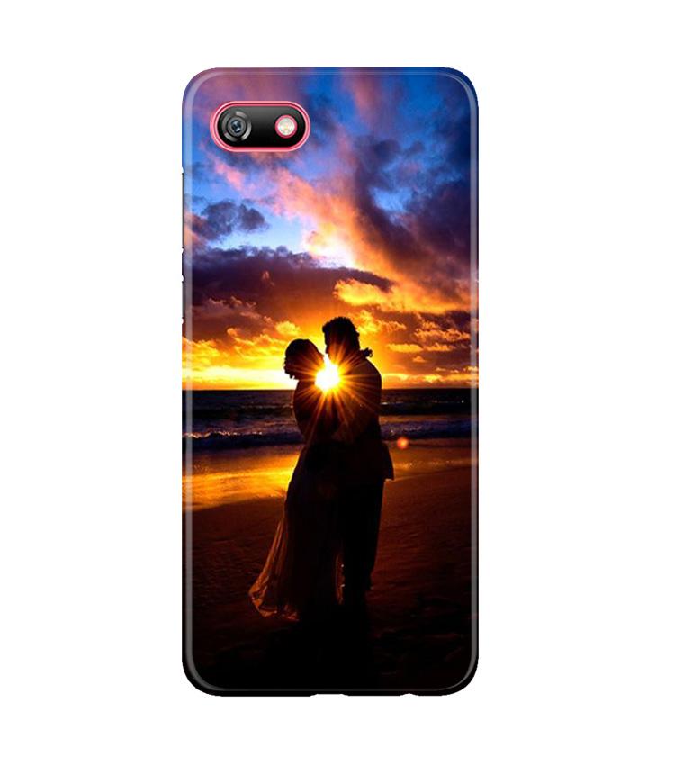Couple Sea shore Mobile Back Case for Gionee F205 (Design - 13) Couple Sea shore Case for Gionee F205