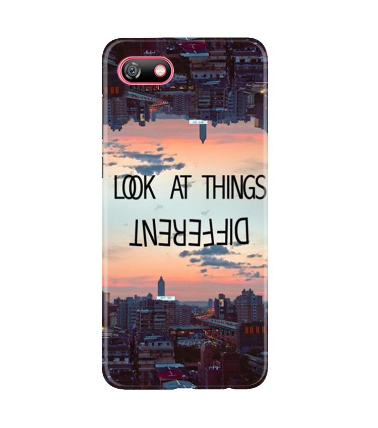 Look at things different Mobile Back Case for Gionee F205 (Design - 99) Look at things different Case for Gionee F205