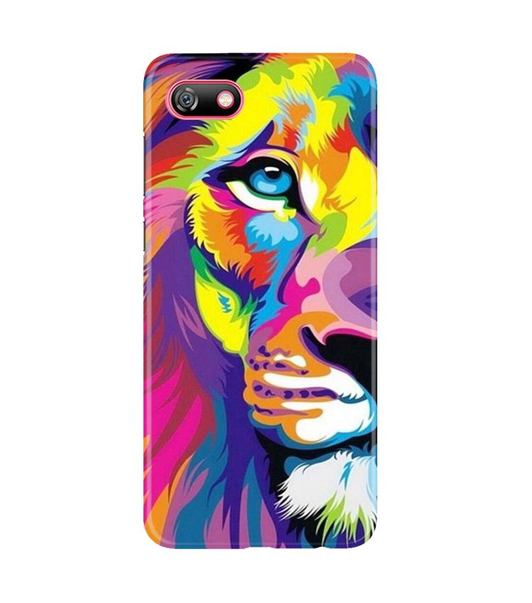 Colorful Lion Mobile Back Case for Gionee F205 (Design - 110) Colorful Lion Case for Gionee F205 (Design - 110)