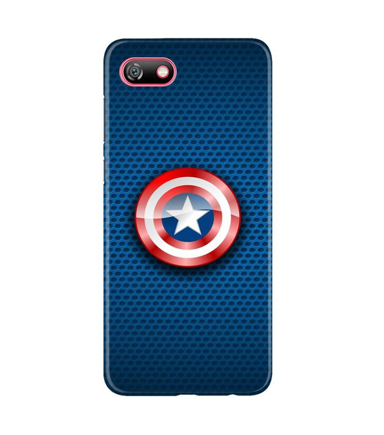 Captain America Shield Mobile Back Case for Gionee F205 (Design - 253) Captain America Shield Case for Gionee F205 (Design No. 253)