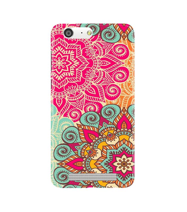 Rangoli art Mobile Back Case for Gionee M5 (Design - 6) Rangoli art Case for Gionee M5