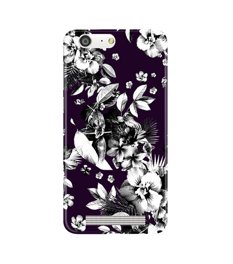 white flowers Mobile Back Case for Gionee M5 (Design - 7) white flowers Case for Gionee M5