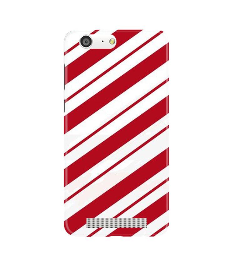 Red White Mobile Back Case for Gionee M5 (Design - 44) Red White Case for Gionee M5