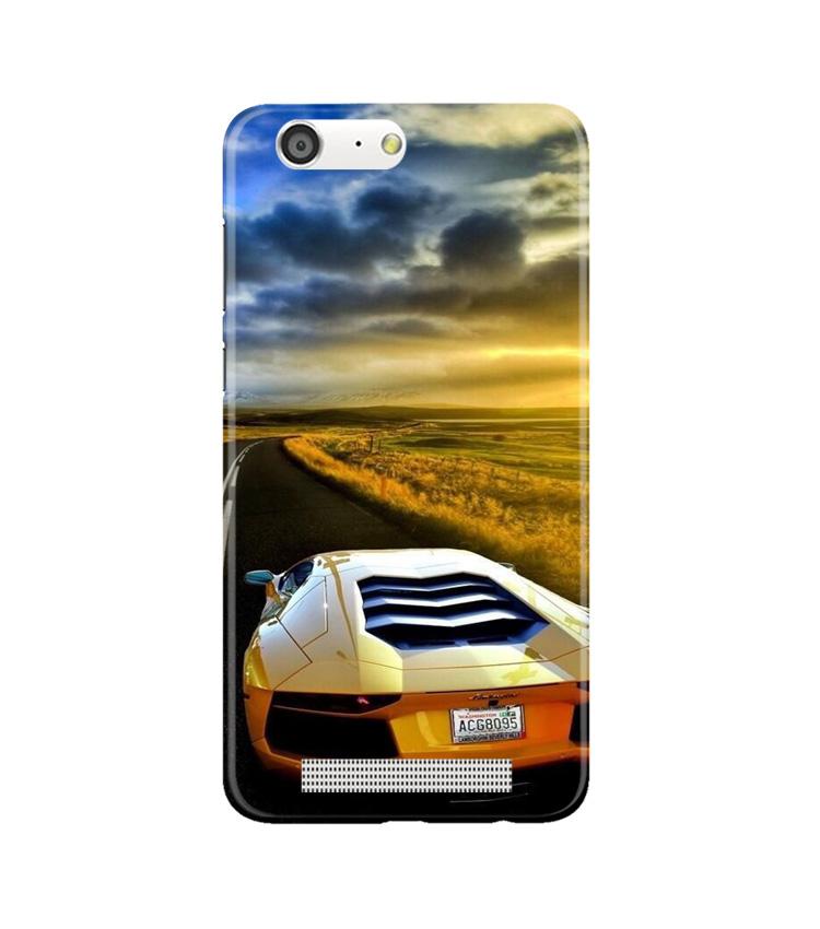 Car lovers Mobile Back Case for Gionee M5 (Design - 46) Car lovers Case for Gionee M5