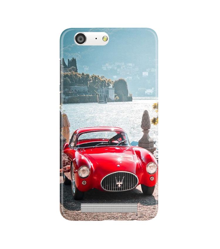 Vintage Car Mobile Back Case for Gionee M5 (Design - 51) Vintage Car Case for Gionee M5