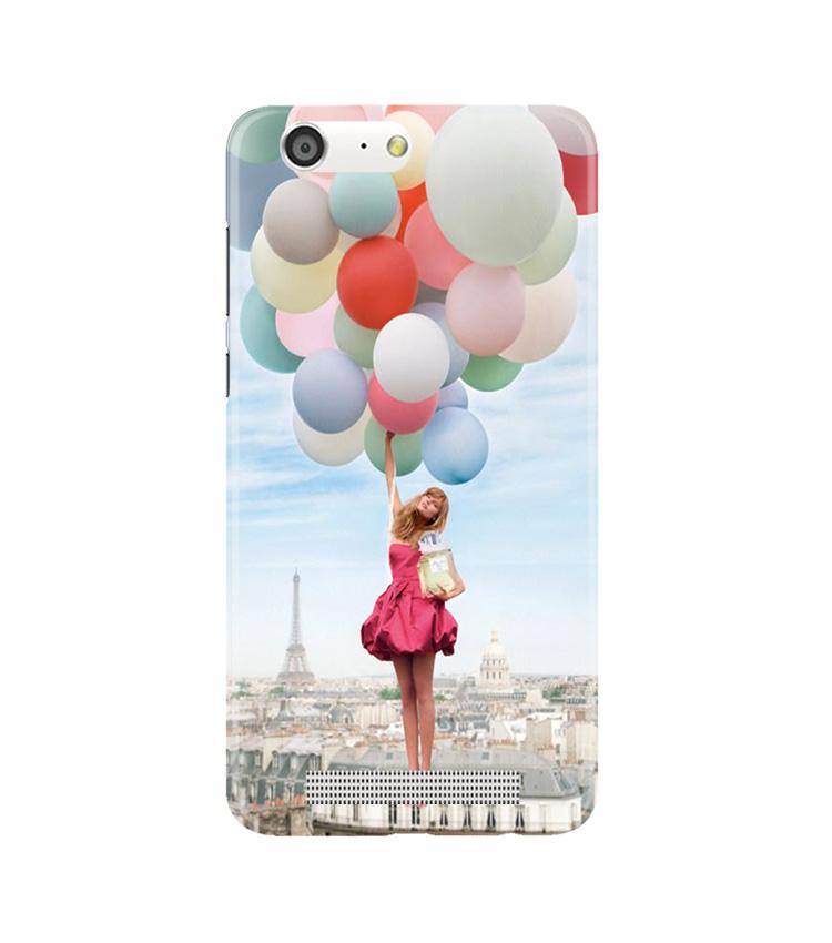 Girl with Baloon Mobile Back Case for Gionee M5 (Design - 84) Girl with Baloon Case for Gionee M5