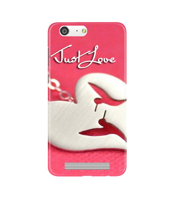 Just love Mobile Back Case for Gionee M5 (Design - 88) Just love Case for Gionee M5
