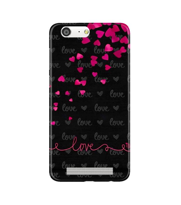Love in Air Mobile Back Case for Gionee M5 (Design - 89) Love in Air Case for Gionee M5