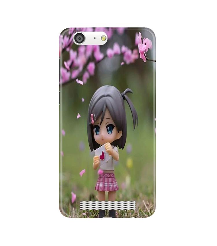 Cute Girl Mobile Back Case for Gionee M5 (Design - 92) Cute Girl Case for Gionee M5