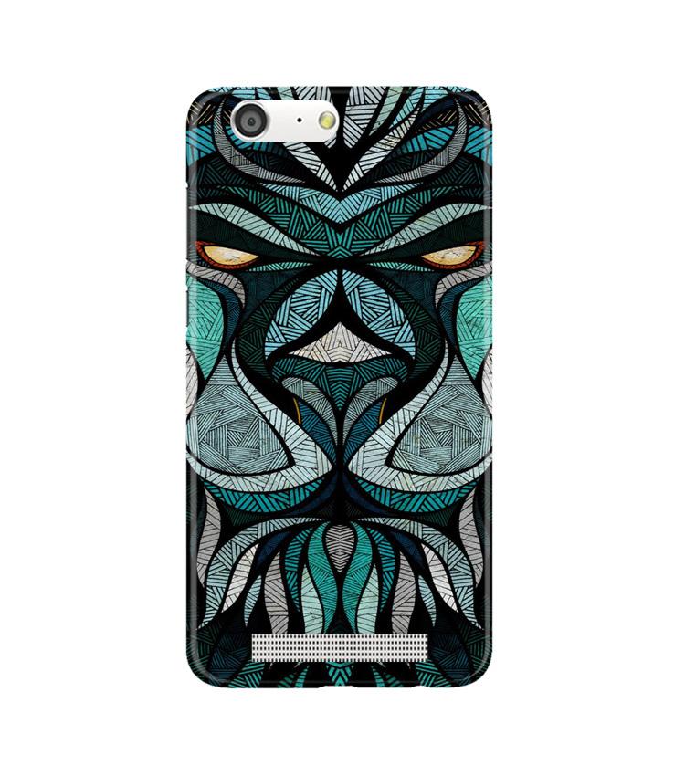 Lion Mobile Back Case for Gionee M5 (Design - 97) Lion Case for Gionee M5