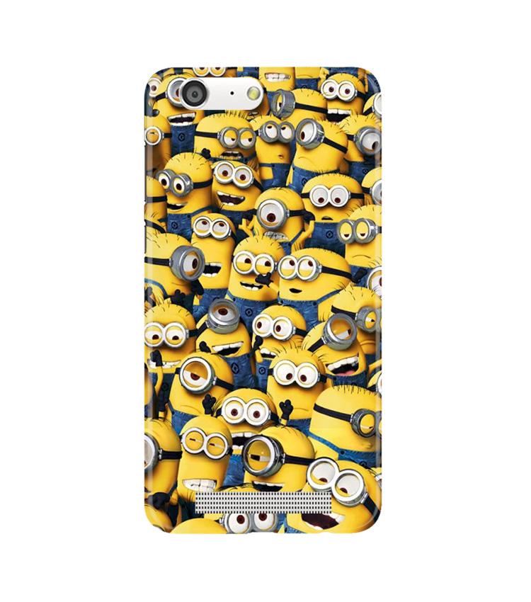 Minions Mobile Back Case for Gionee M5 (Design - 126) Minions Case for Gionee M5 (Design - 126)
