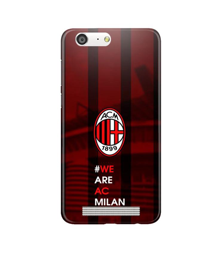 AC Milan Mobile Back Case for Gionee M5 (Design - 155) AC Milan Case for Gionee M5 (Design - 155)