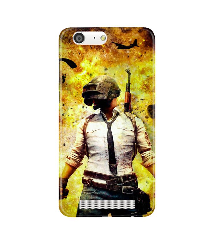 Pubg Mobile Back Case for Gionee M5 (Design - 180) Pubg Case for Gionee M5 (Design - 180)