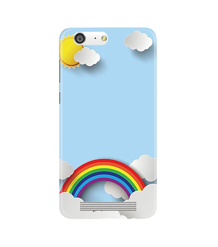 Rainbow Mobile Back Case for Gionee M5 (Design - 225) Rainbow Case for Gionee M5 (Design No. 225)