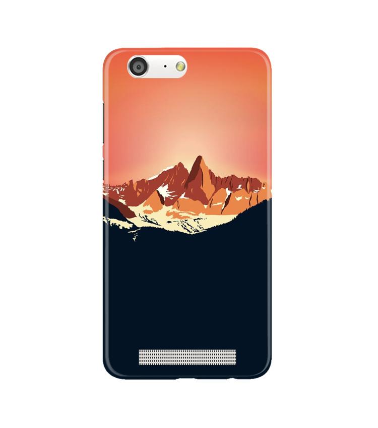 Mountains Mobile Back Case for Gionee M5 (Design - 227) Mountains Case for Gionee M5 (Design No. 227)