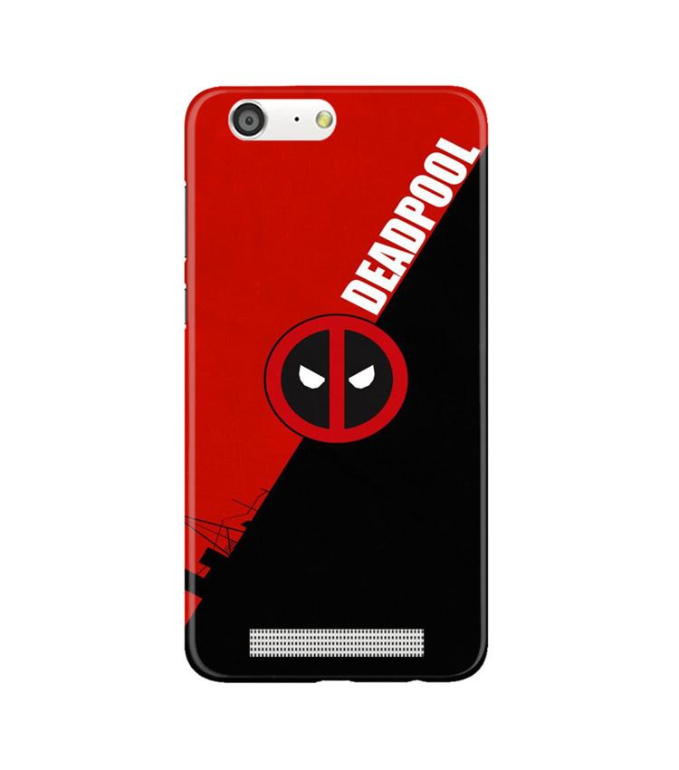 Deadpool Mobile Back Case for Gionee M5 (Design - 248) Deadpool Case for Gionee M5 (Design No. 248)