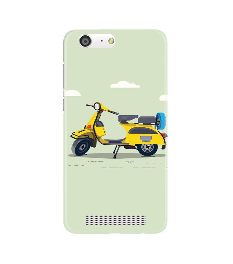 Vintage Scooter Mobile Back Case for Gionee M5 (Design - 260) Vintage Scooter Case for Gionee M5 (Design No. 260)