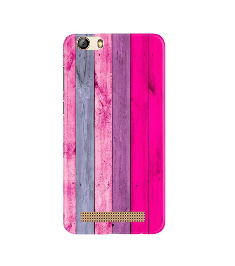 Wooden look Mobile Back Case for Gionee M5 Lite (Design - 24) Wooden look Case for Gionee M5 Lite