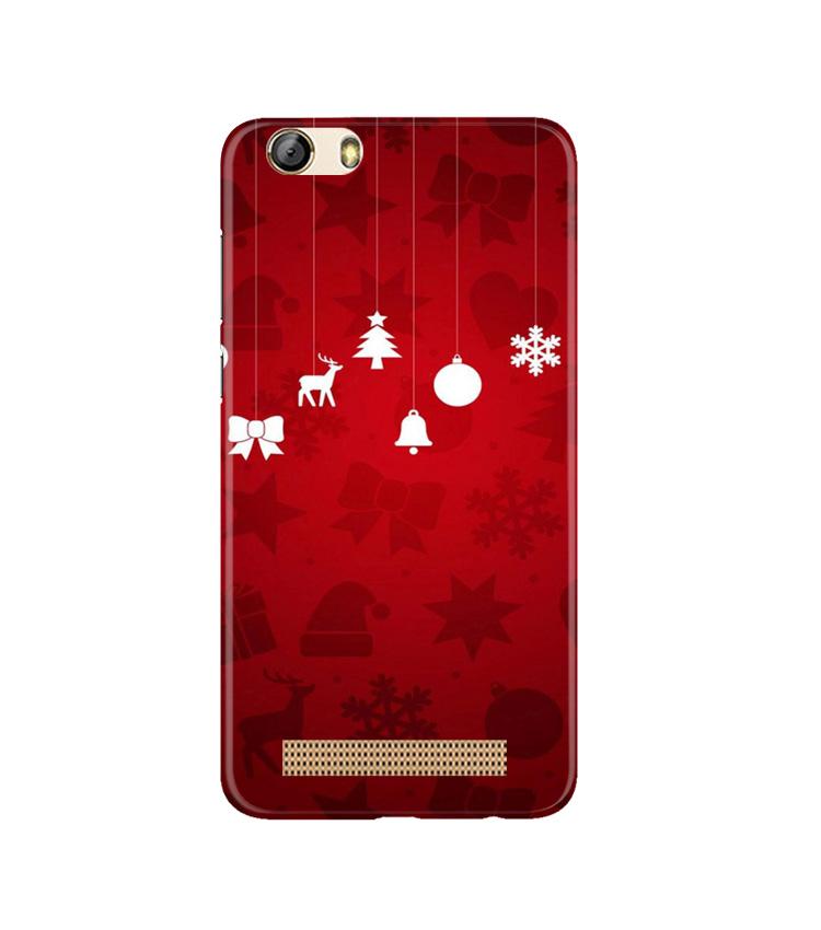 Christmas Mobile Back Case for Gionee M5 Lite (Design - 78) Christmas Case for Gionee M5 Lite