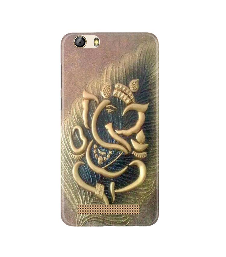 Lord Ganesha Mobile Back Case for Gionee M5 Lite (Design - 100) Lord Ganesha Case for Gionee M5 Lite