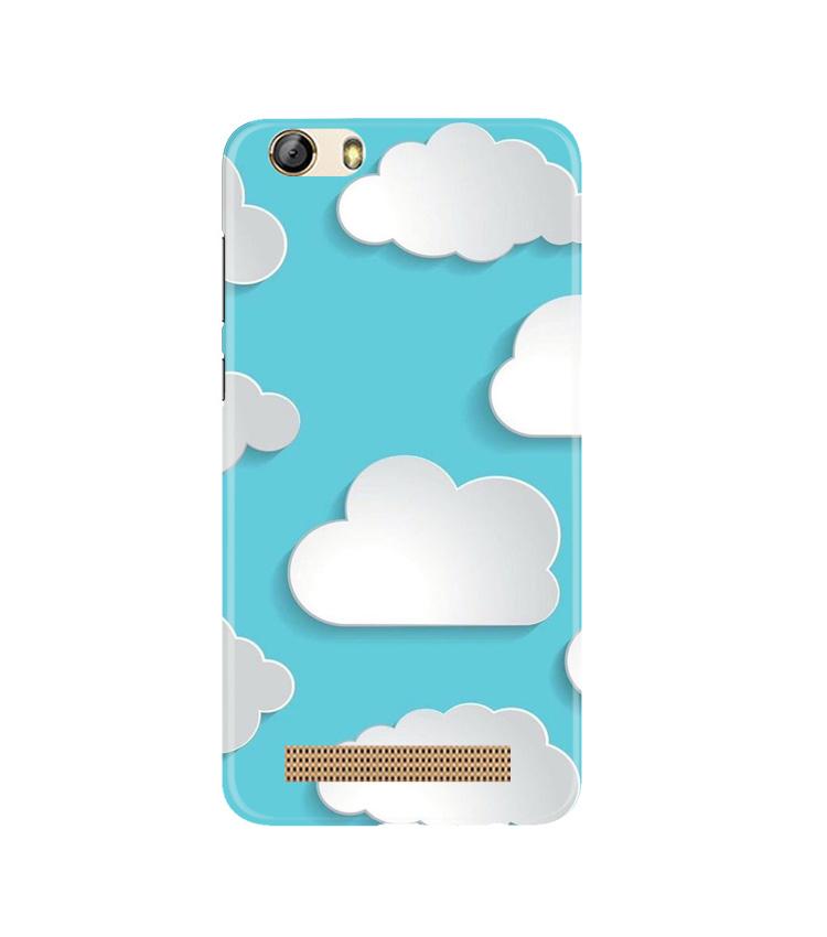 Clouds Mobile Back Case for Gionee M5 Lite (Design - 210) Clouds Case for Gionee M5 Lite (Design No. 210)