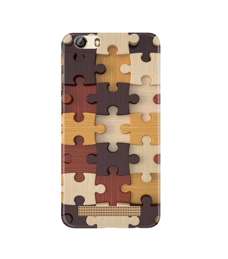 Puzzle Pattern Mobile Back Case for Gionee M5 Lite (Design - 217) Puzzle Pattern Case for Gionee M5 Lite (Design No. 217)