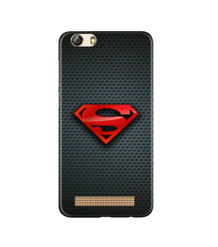 Superman Mobile Back Case for Gionee M5 Lite (Design - 247) Superman Case for Gionee M5 Lite (Design No. 247)