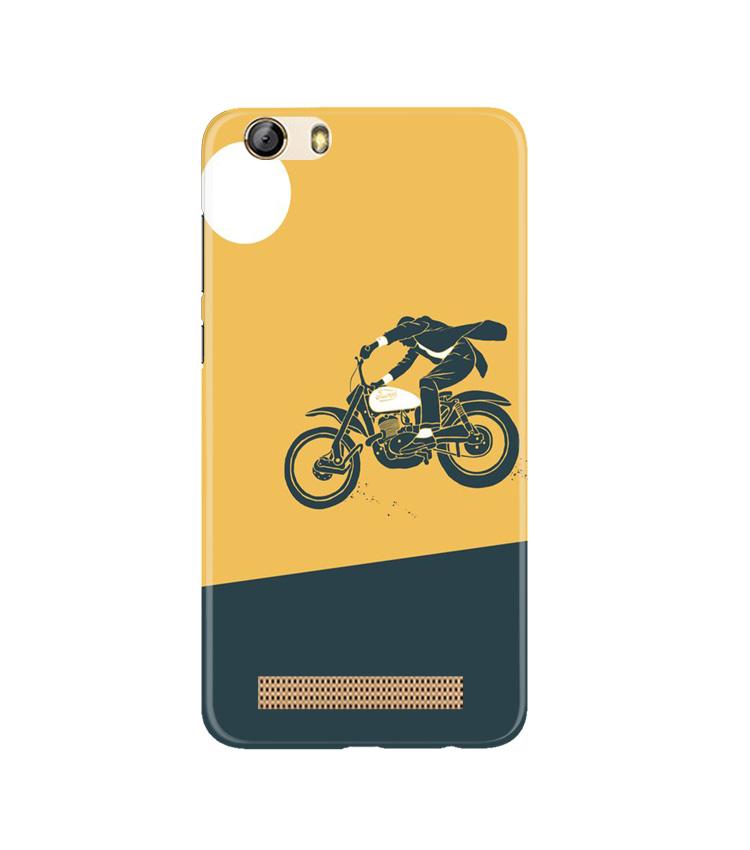 Bike Lovers Mobile Back Case for Gionee M5 Lite (Design - 256) Bike Lovers Case for Gionee M5 Lite (Design No. 256)