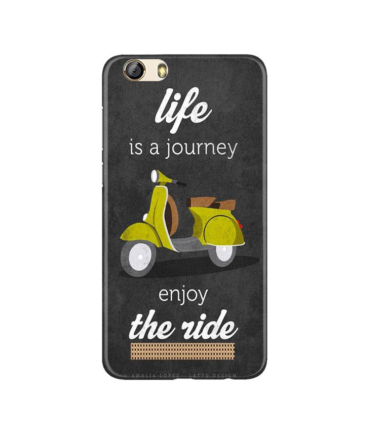 Life is a Journey Mobile Back Case for Gionee M5 Lite (Design - 261) Life is a Journey Case for Gionee M5 Lite (Design No. 261)